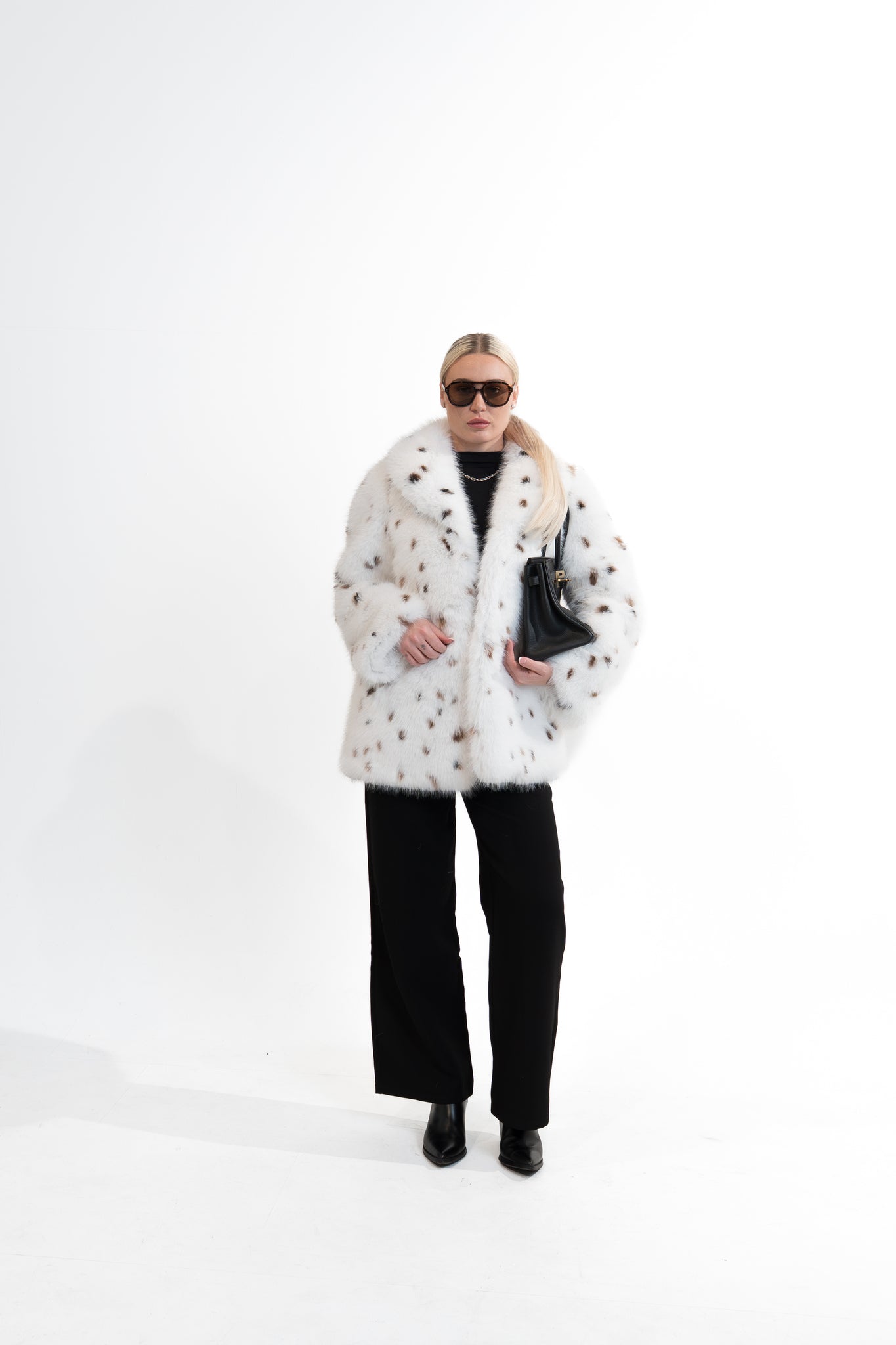 THE 'DALMATIAN' FAUX FUR