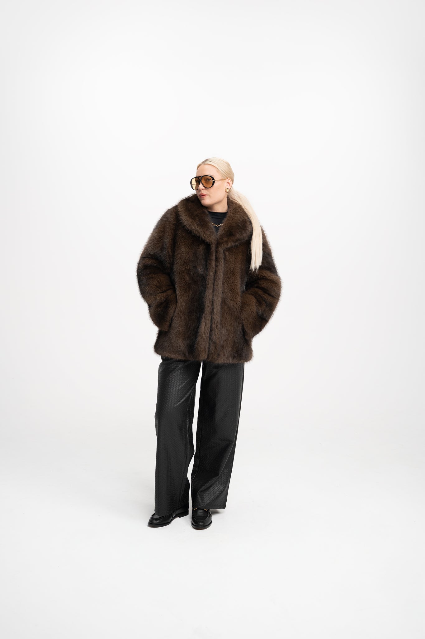 THE ’BROWN MINK’ FAUX FUR