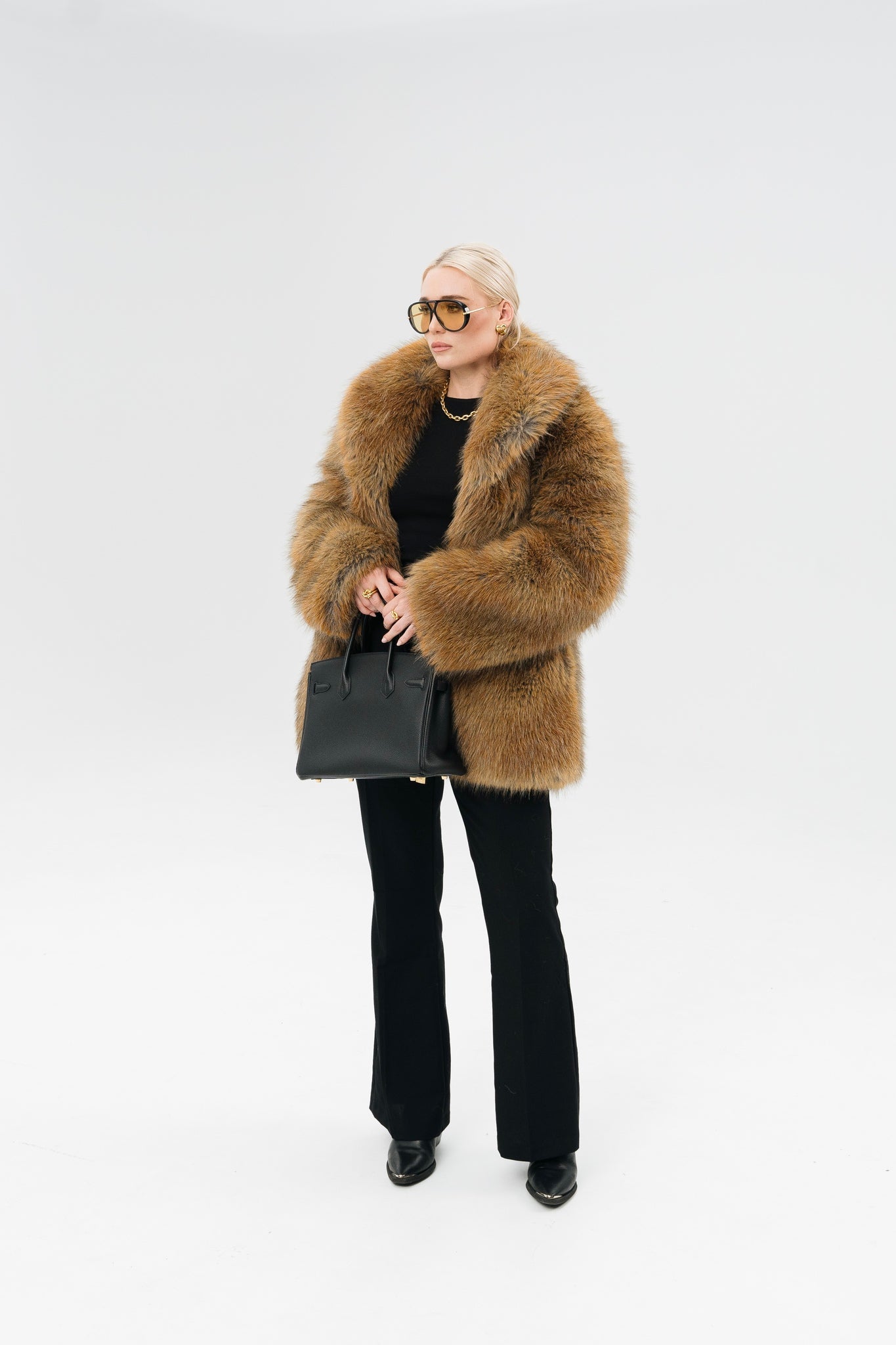 THE ‘AMBER FOX’ FAUX FUR
