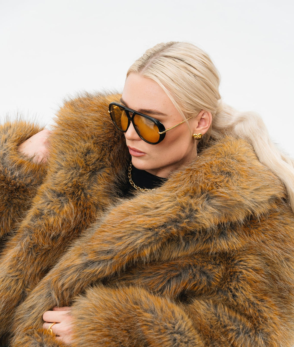 THE ‘AMBER FOX’ FAUX FUR