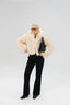 THE ’WHITE FOX’ HOODED FAUX FUR