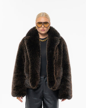 THE SHORT 'GRIZZLY' FAUX FUR