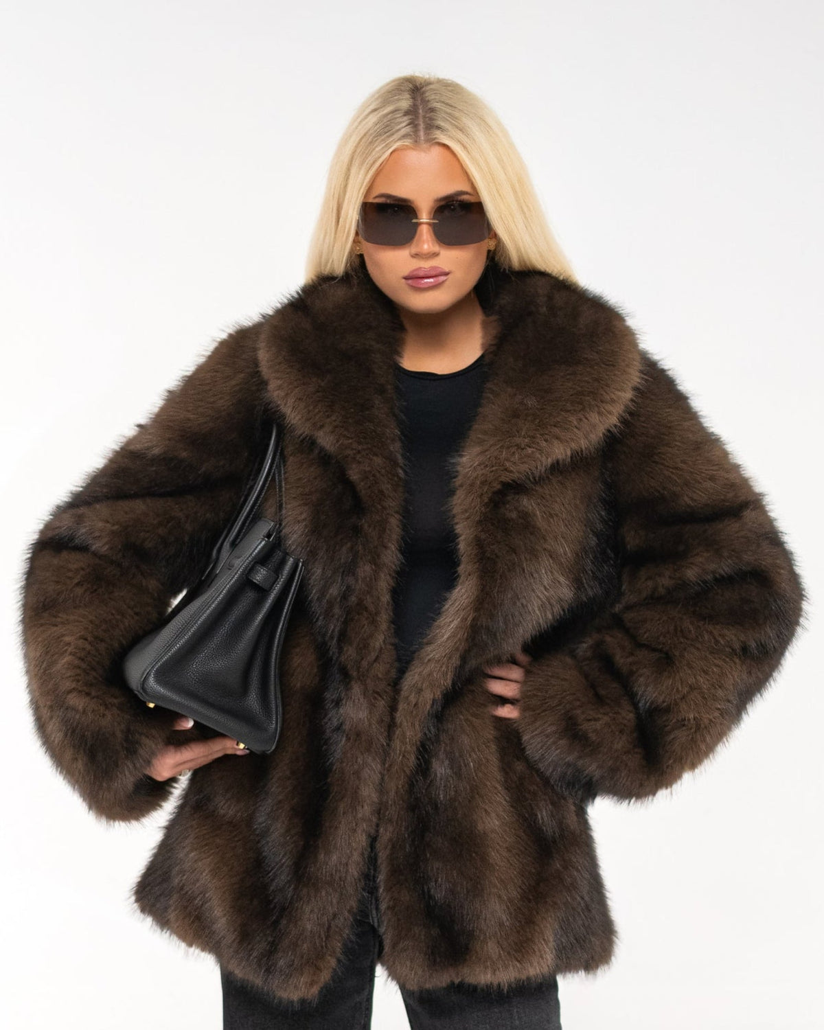 THE ’BROWN MINK’ FAUX FUR